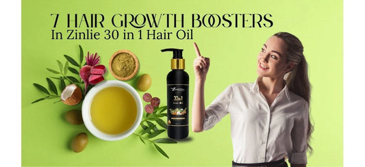 7 Natural Ingredients in Zinlie That Boost Hair Growth Fast